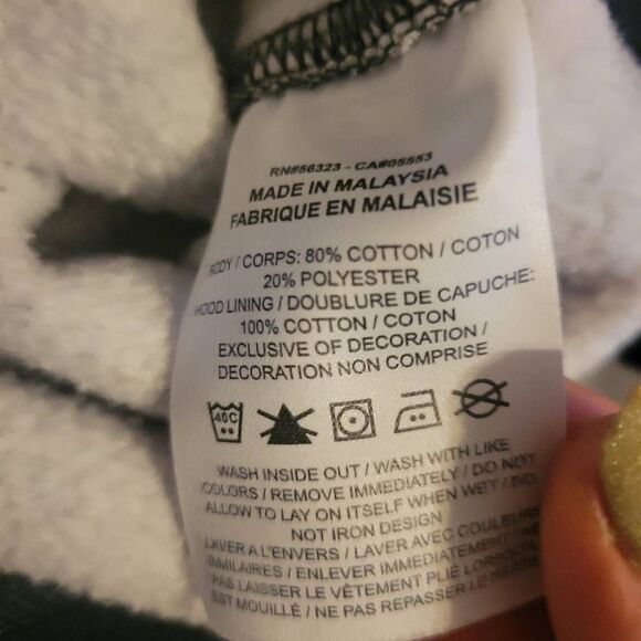 Nike Pull Over Hoodie Sweatshirt w/all over Print Men's Size Medium - Picture 6 of 6